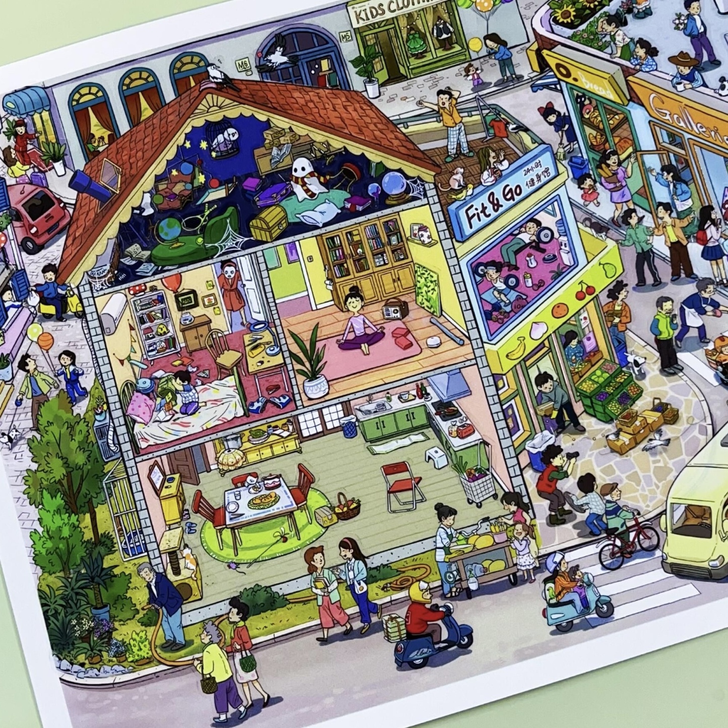 #301 Morning market(Size:XL)