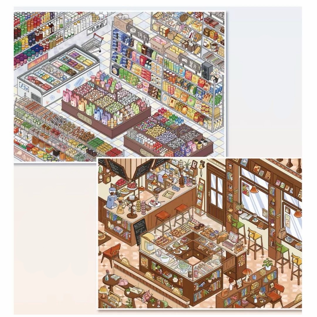 #276 Coffee&Supermarket (Size:L)