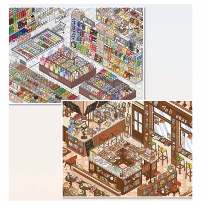 #276 Coffee&Supermarket (Size:L)