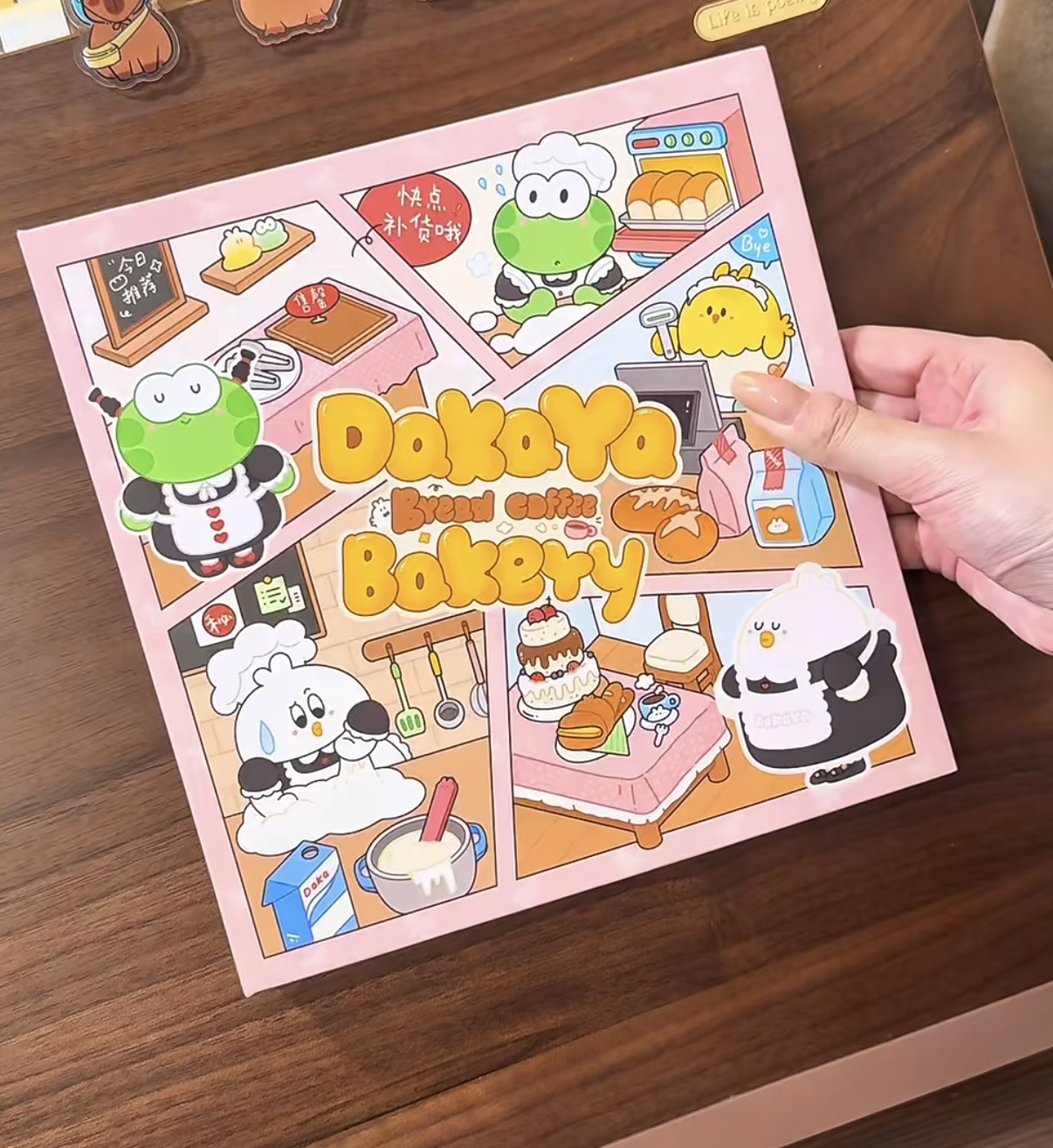 #220 Dakaya 6 in 1 Scene book