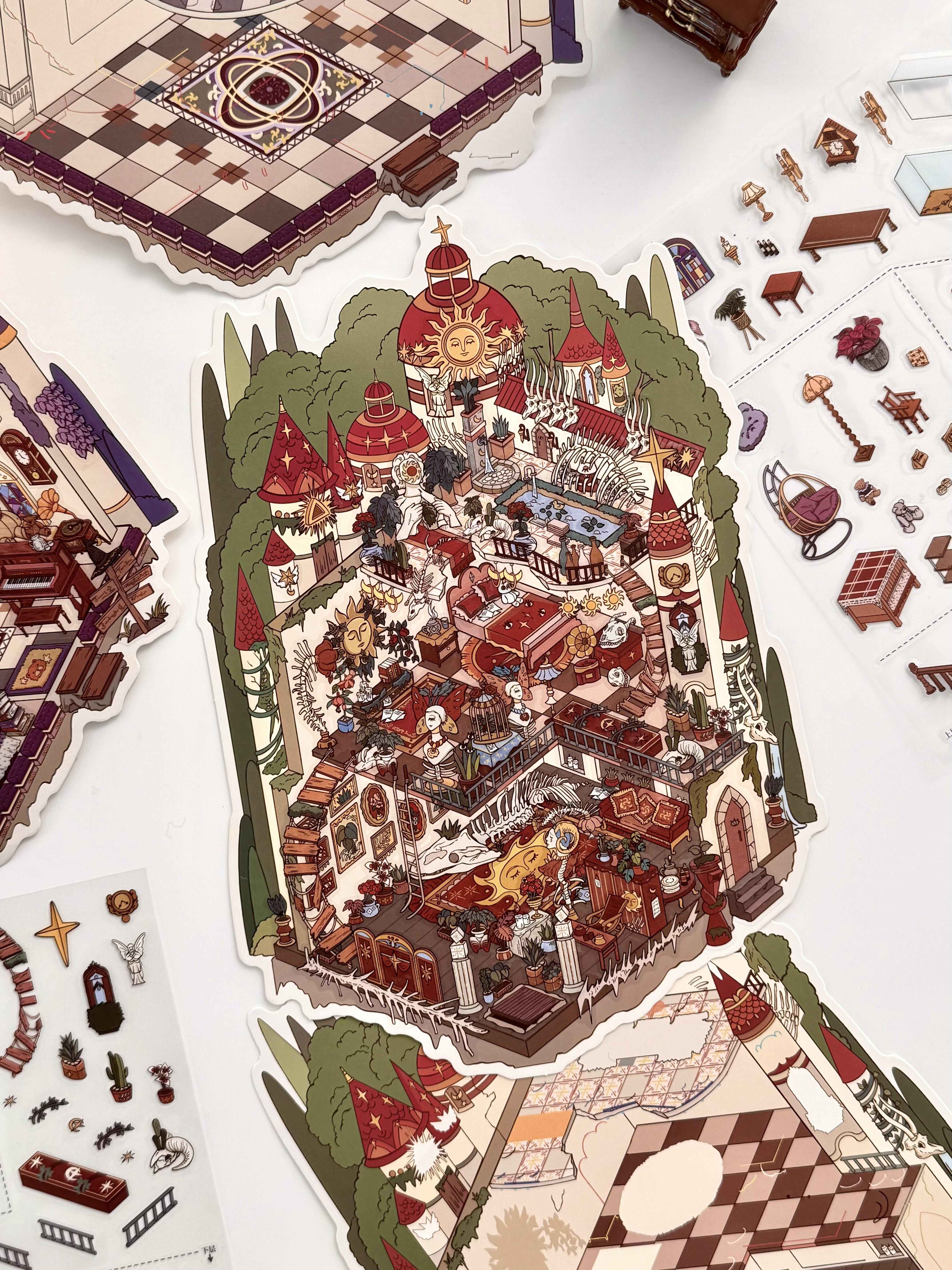 #008 My little cottage 24.0(Size:L)