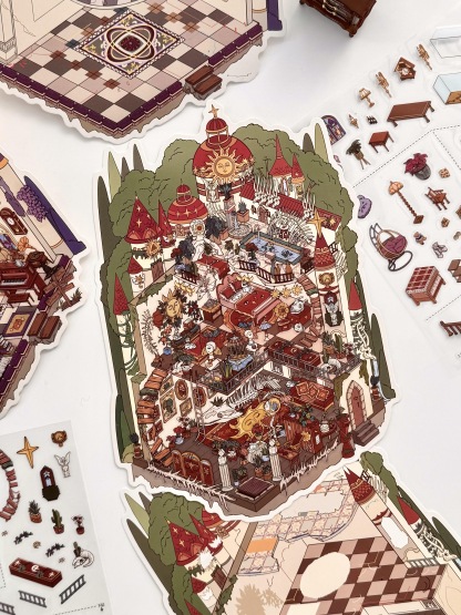 #008 My little cottage 24.0(Size:L)