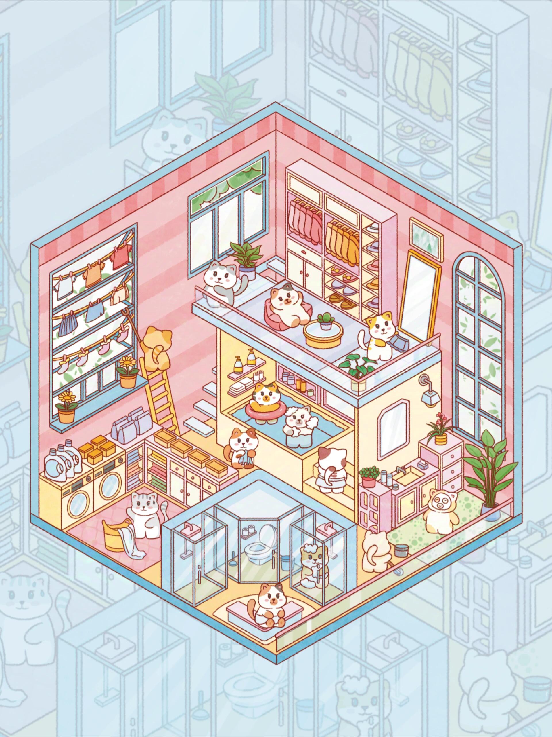 #122 Kitty cottage (Size:S)