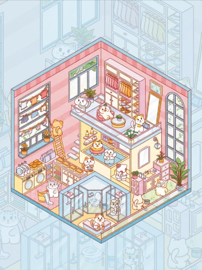 #122 Kitty cottage (Size:S)