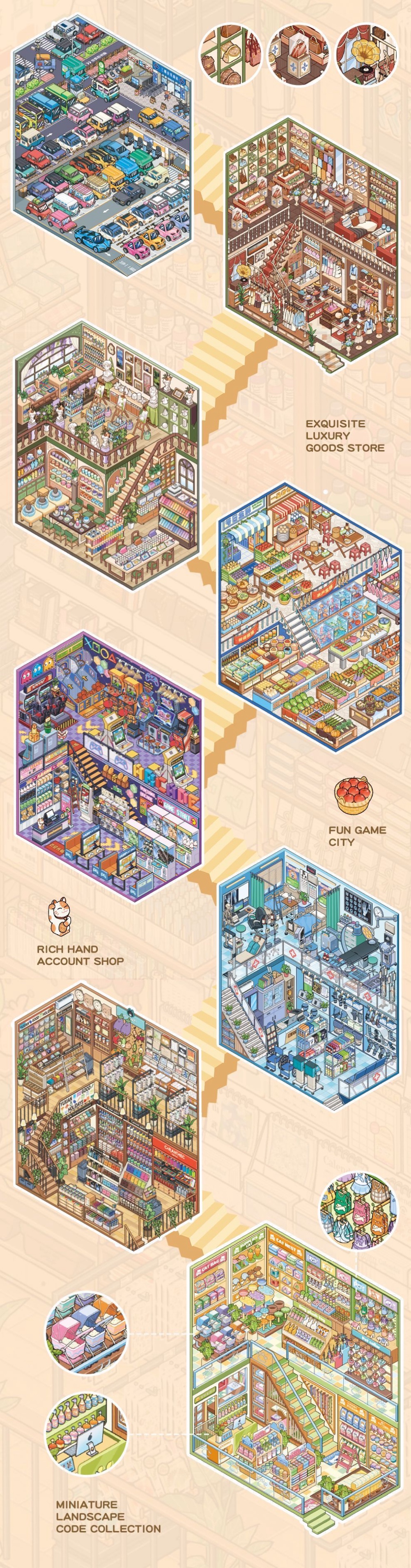 #305 Big lifestyle scene book 8 in 1(Size:XL)