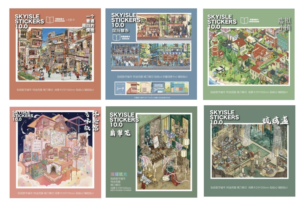 #060 Skyisle Sticker 10.0(Size:L-XL)