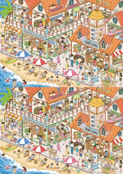 #095 Seafood Island (Size:XL)