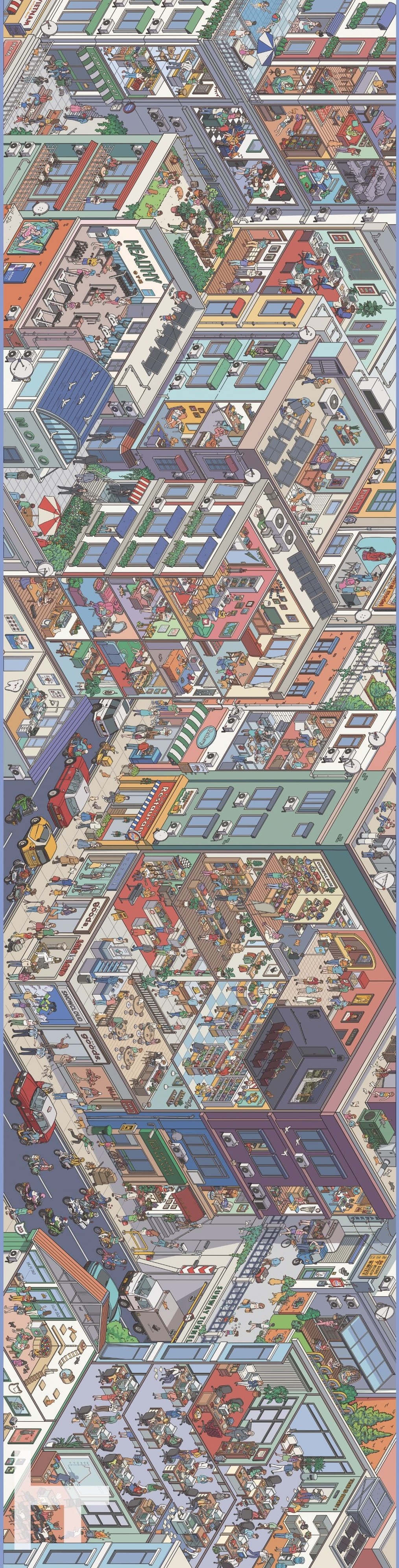 #142 Skyisle 13.0 Big city(Size:XL)