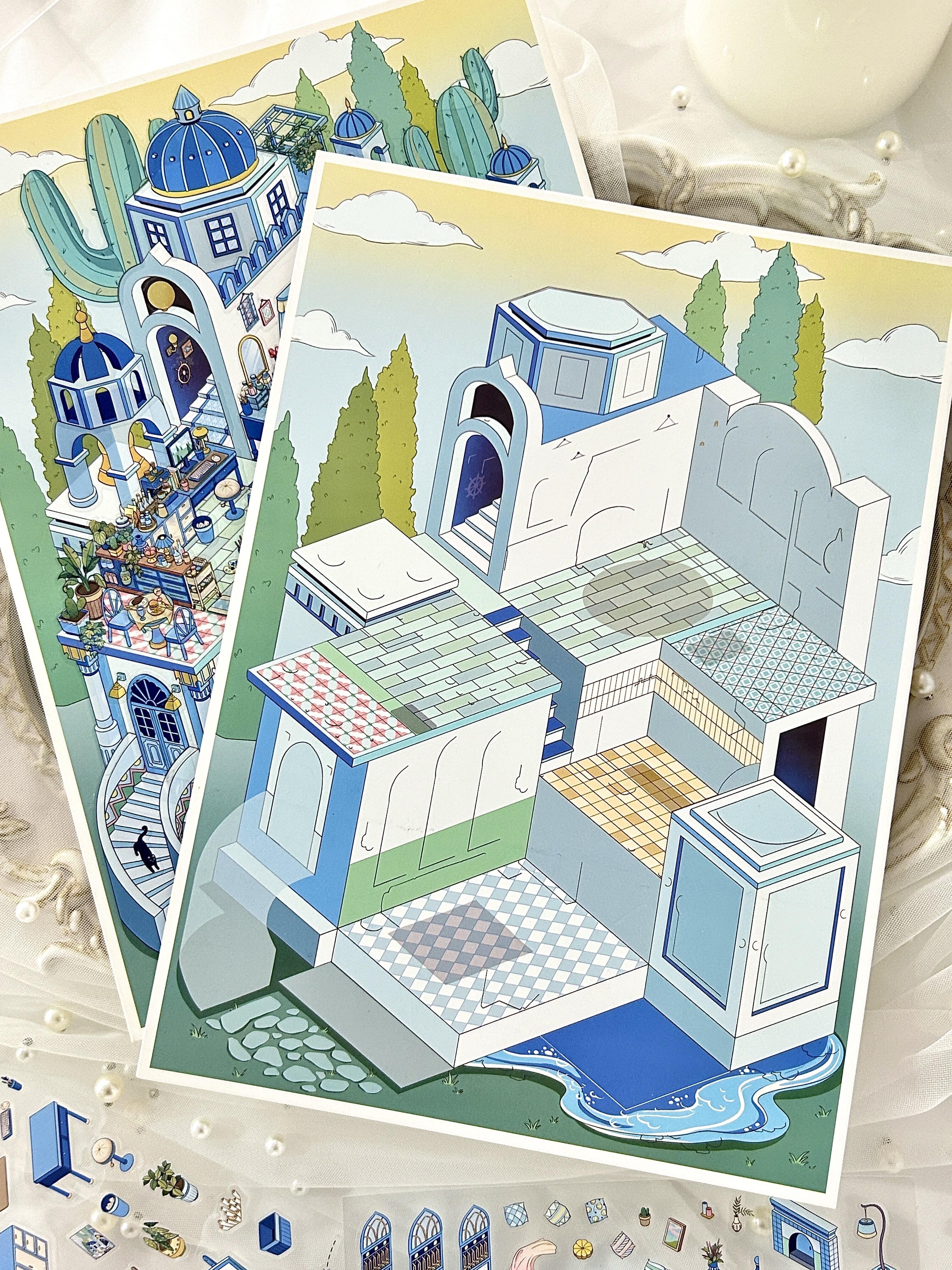 #013 My little cottage series 17.0(Size:L)