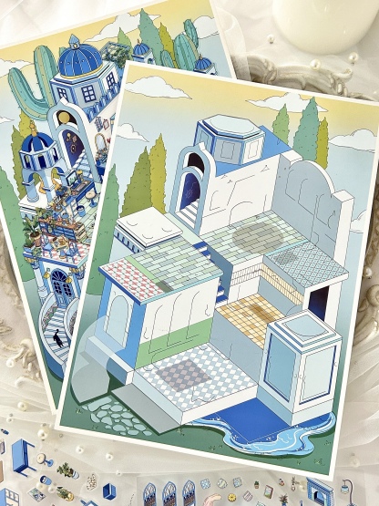 #013 My little cottage series 17.0(Size:L)