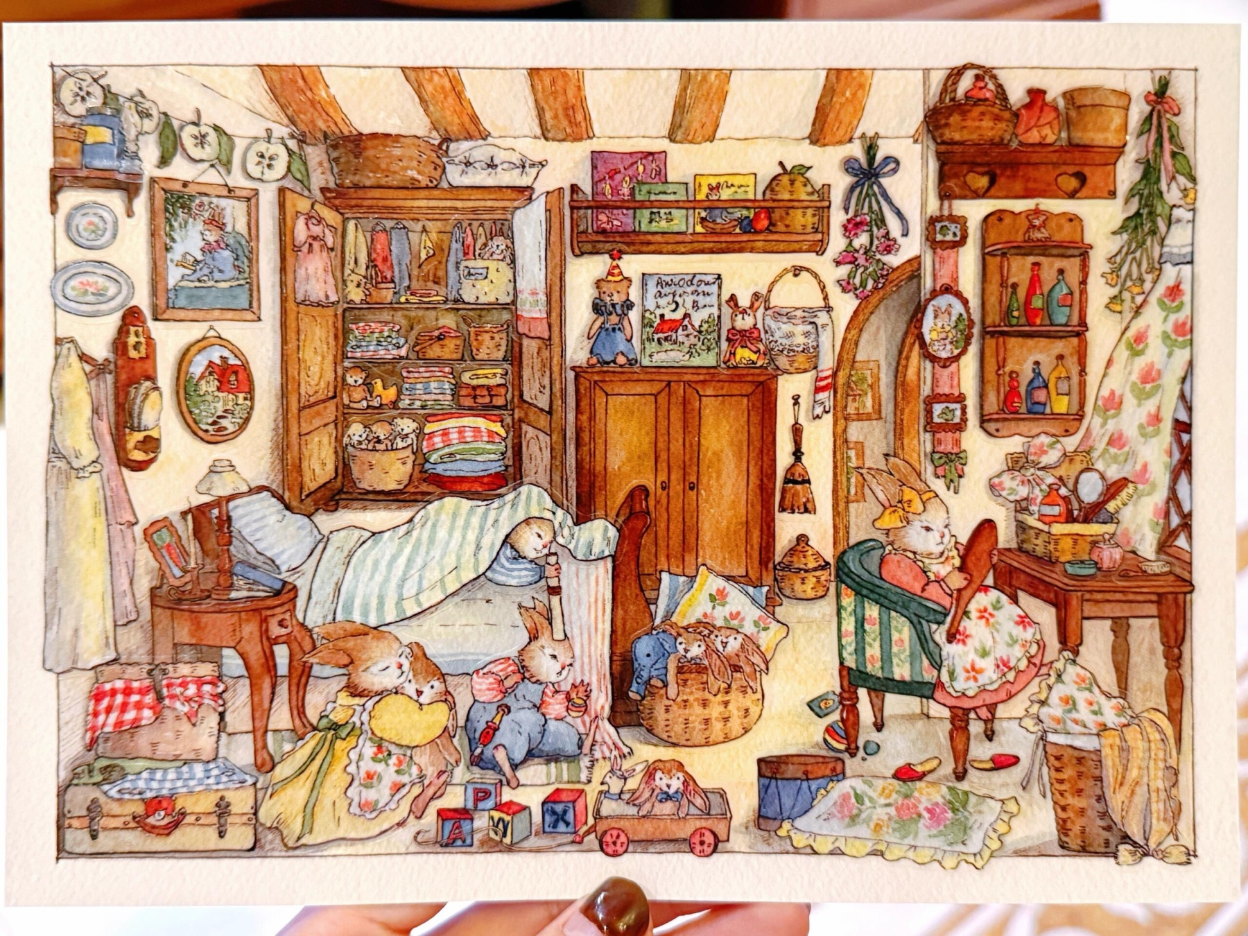 #281 Bunny little cottage(Size:L)