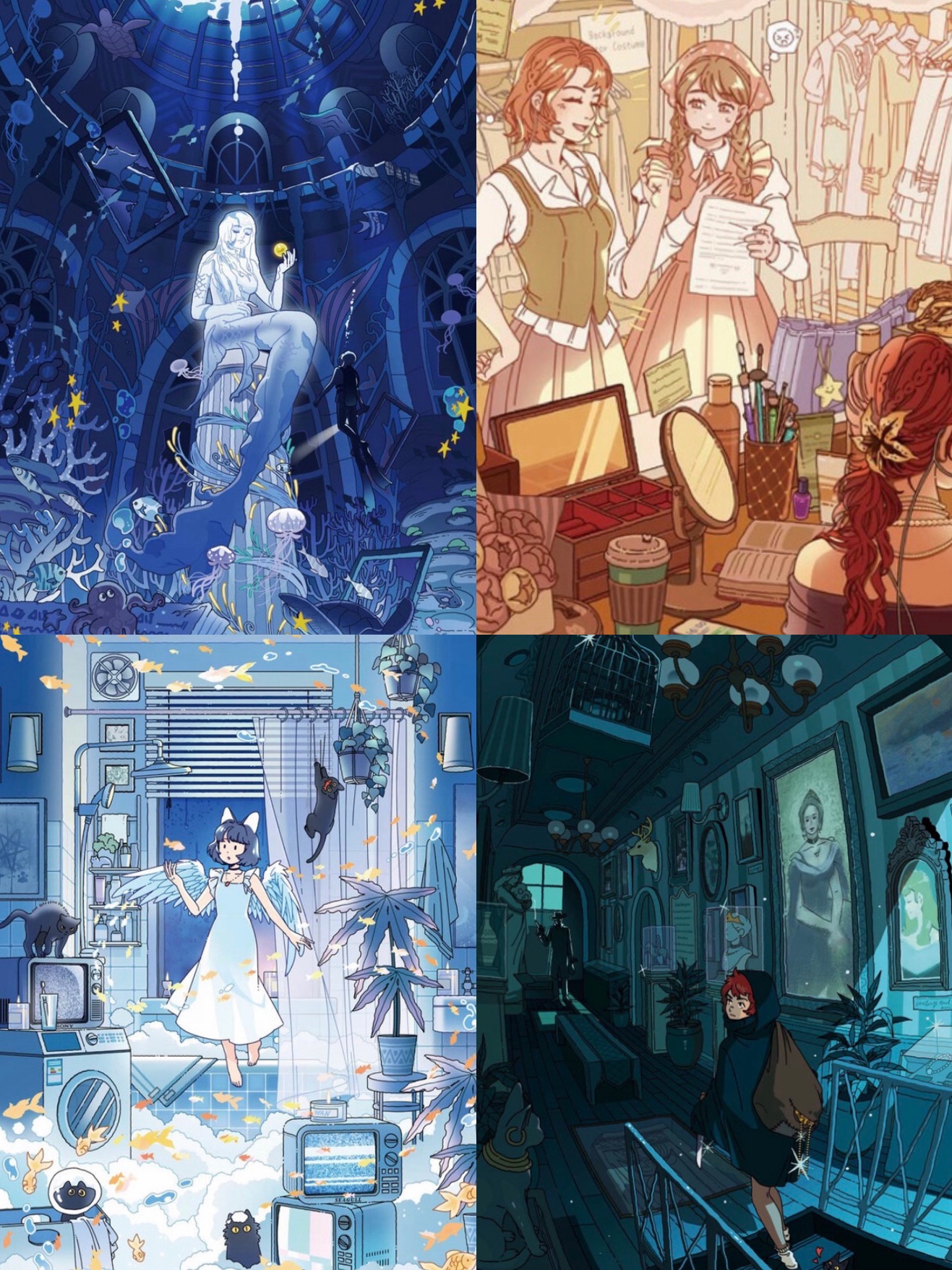 #297 All in 4 Xiao Garden（Size:L）