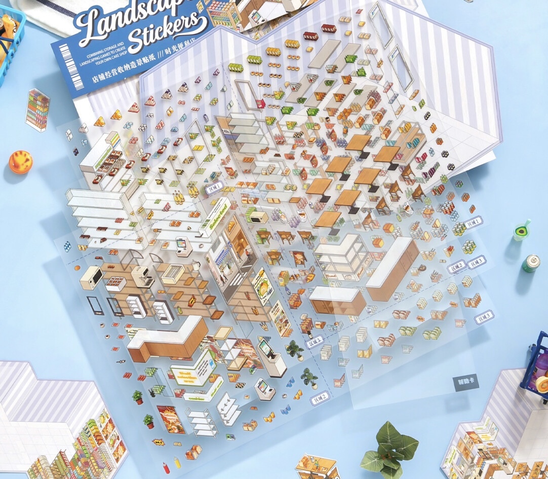 #304 Half price today only!!! Immersive sushi&convenient store(Size:XL)