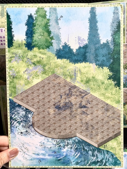 #322 Backyard Garden（Size:XL)