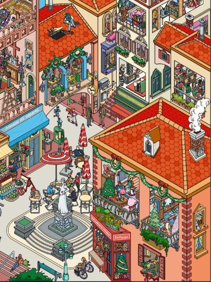 #191 Big Venice city(Size:XXL)