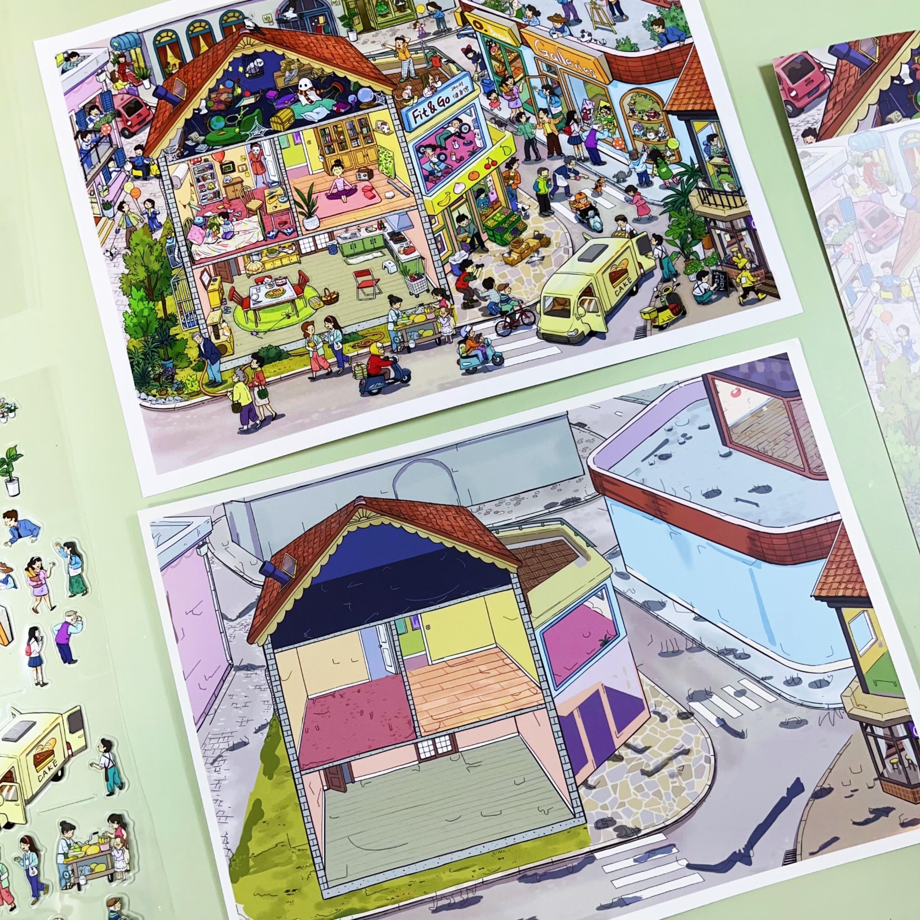 #301 Morning market(Size:XL)