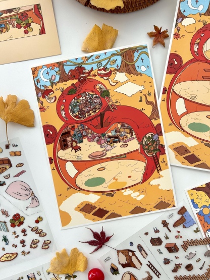 #299 My little cottage 25.0(Size:L)