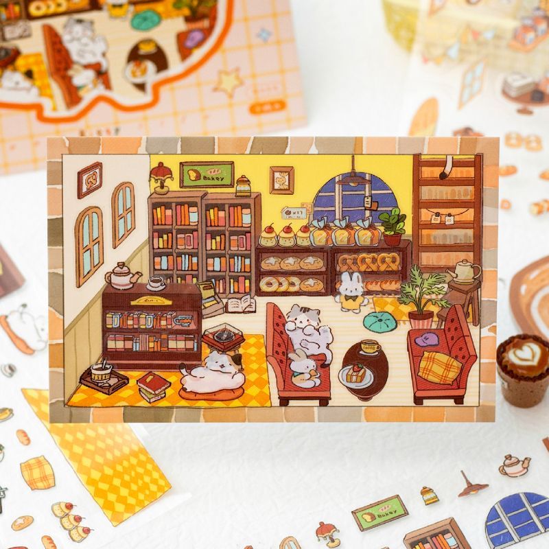 #188 Kitten Bakery (Size:S)