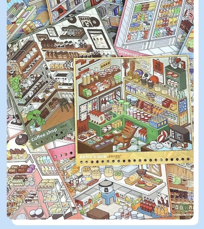 #088 Daily necessities series scene book(Size:M)