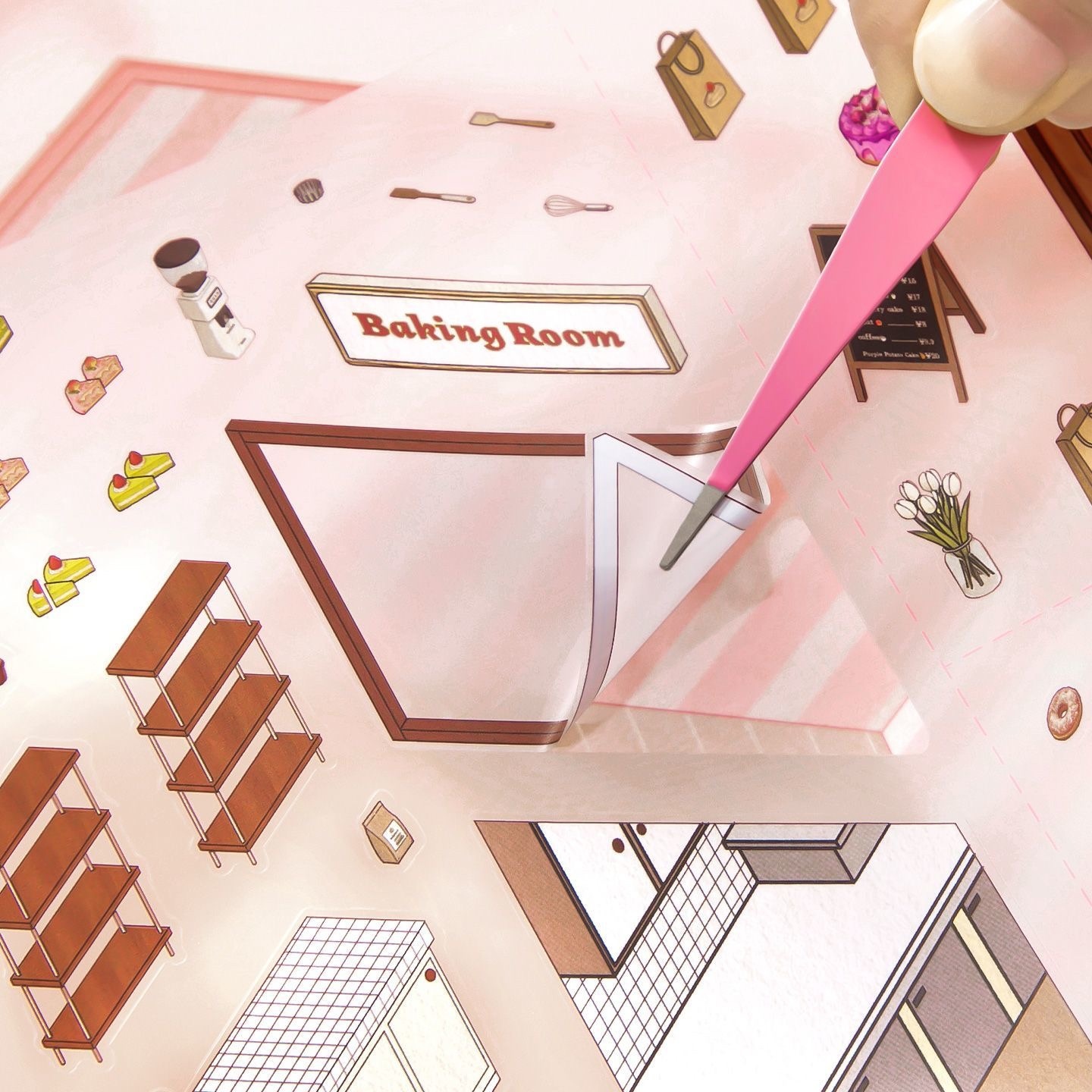 #119 Half price today!!! Cake&Bakery store(Size:L)