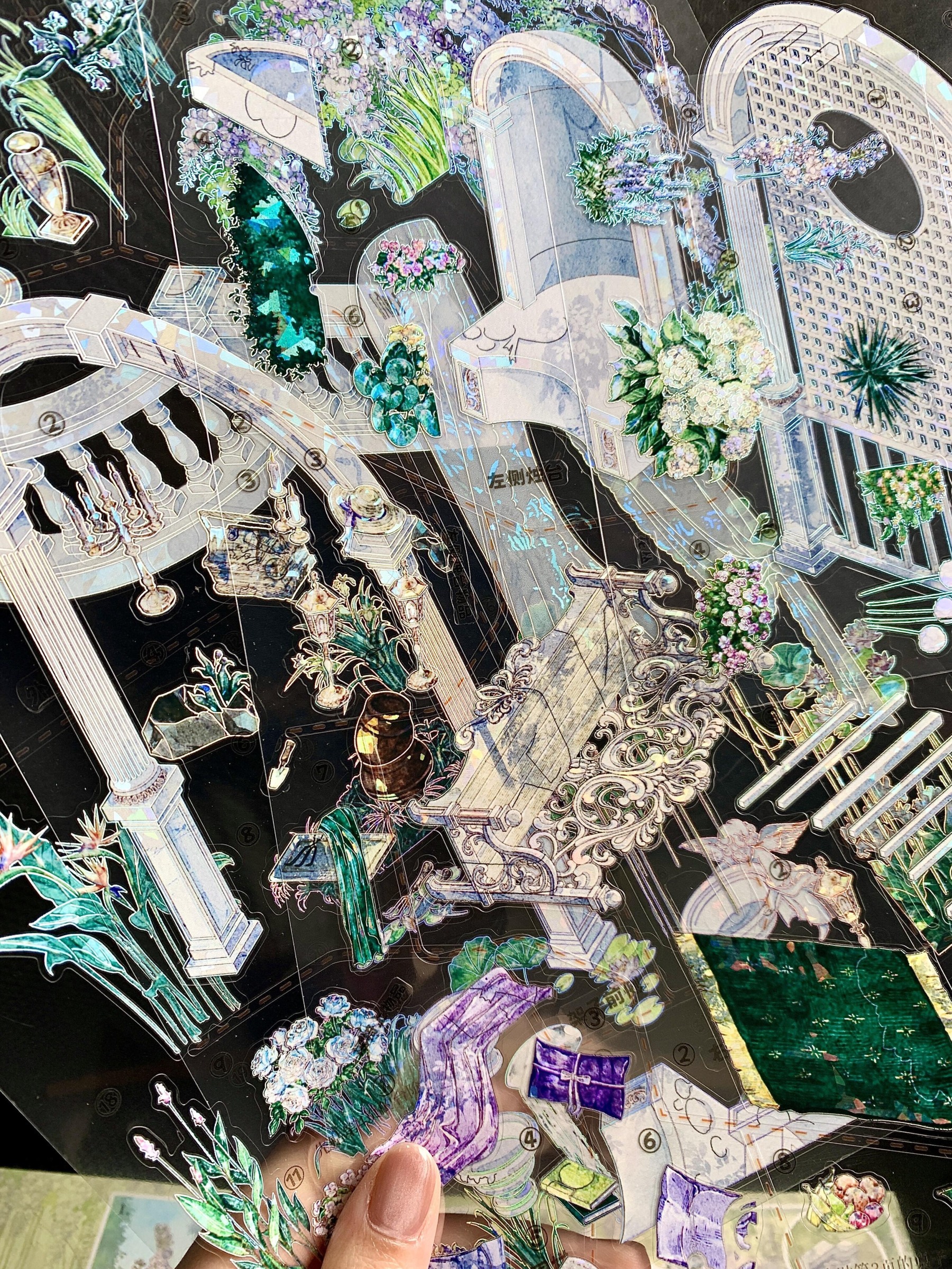 #322 Backyard Garden（Size:XL)