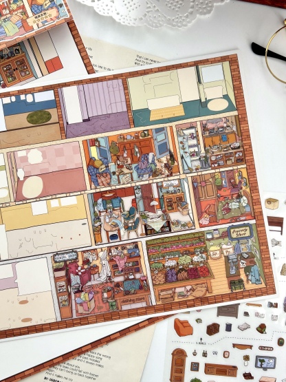 #079 My little cottage 28.0(Size:L)