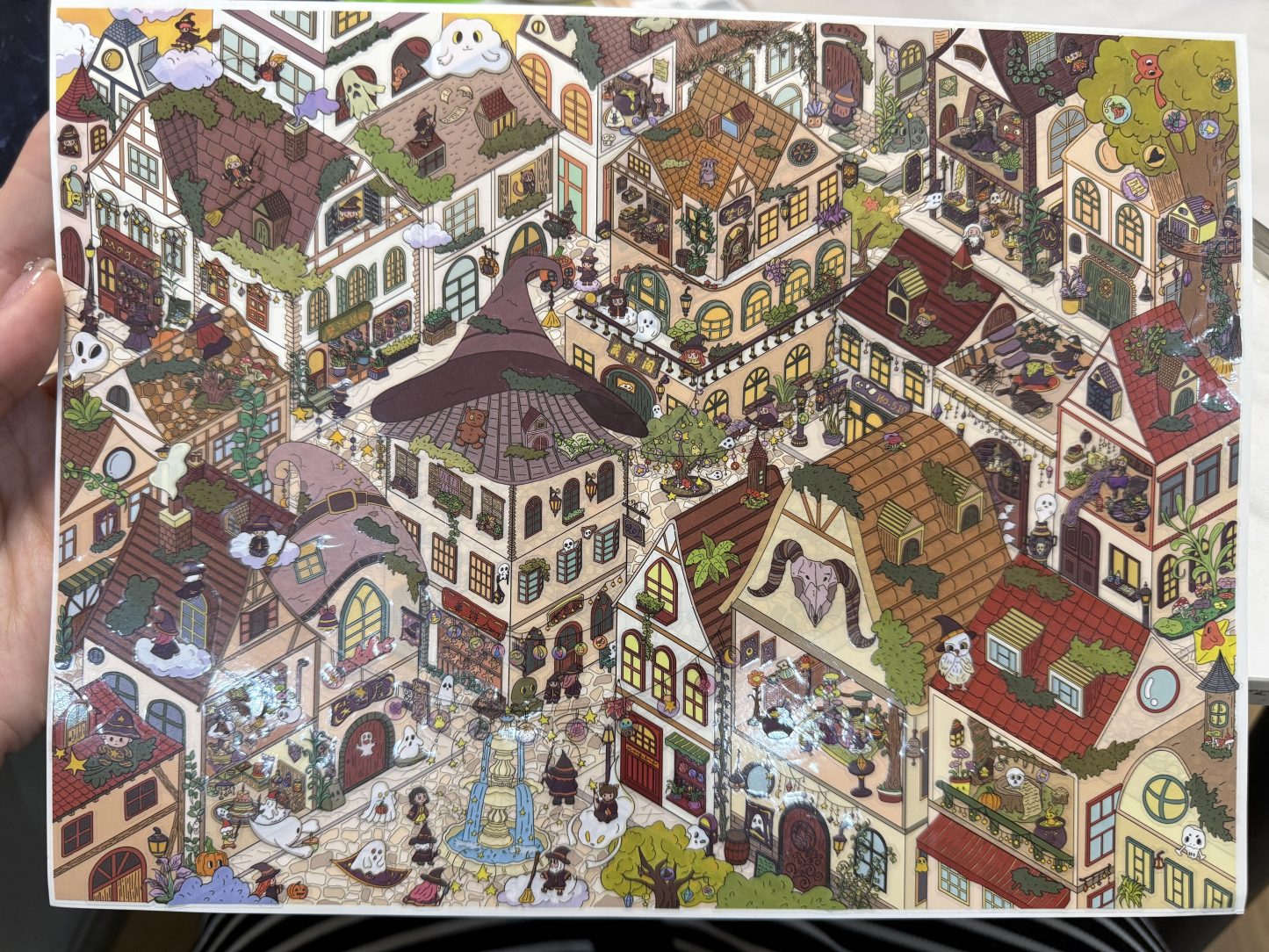 #296 Half price today!!! Magic town(Size:XL)