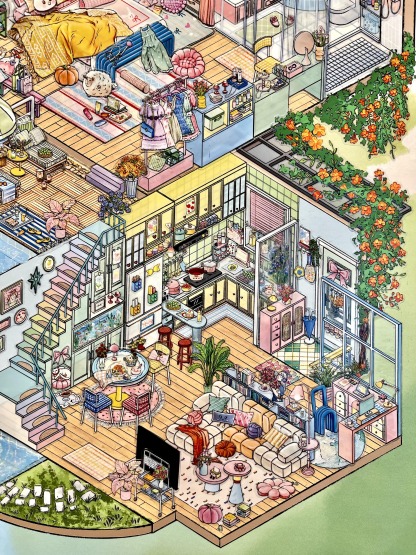 #098 Maison Reverie（Size:L)