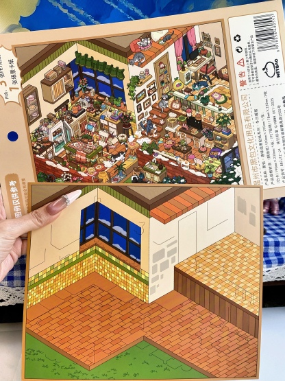 #324 Winter cottage (Size:L)