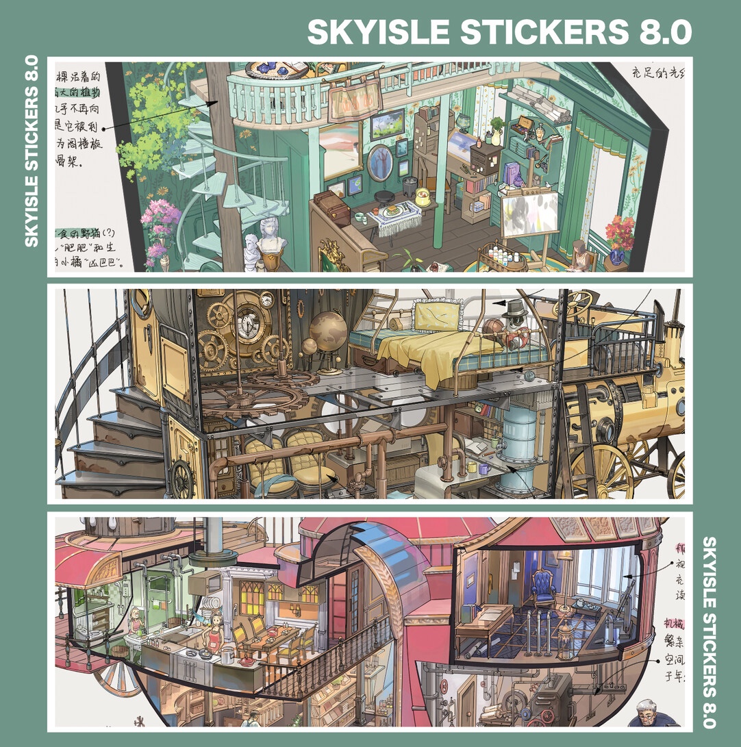 #203 Skyisle 8.0 architect(Size:L)