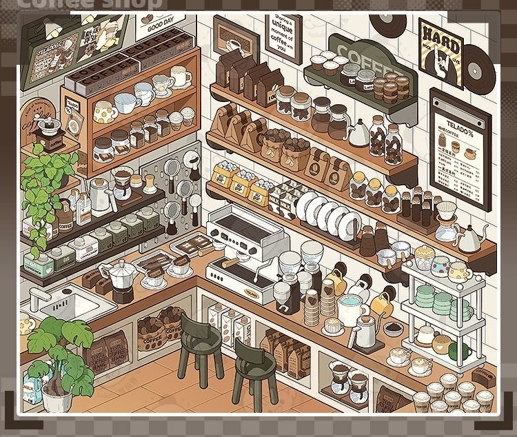 #088 Daily necessities series scene book(Size:M)