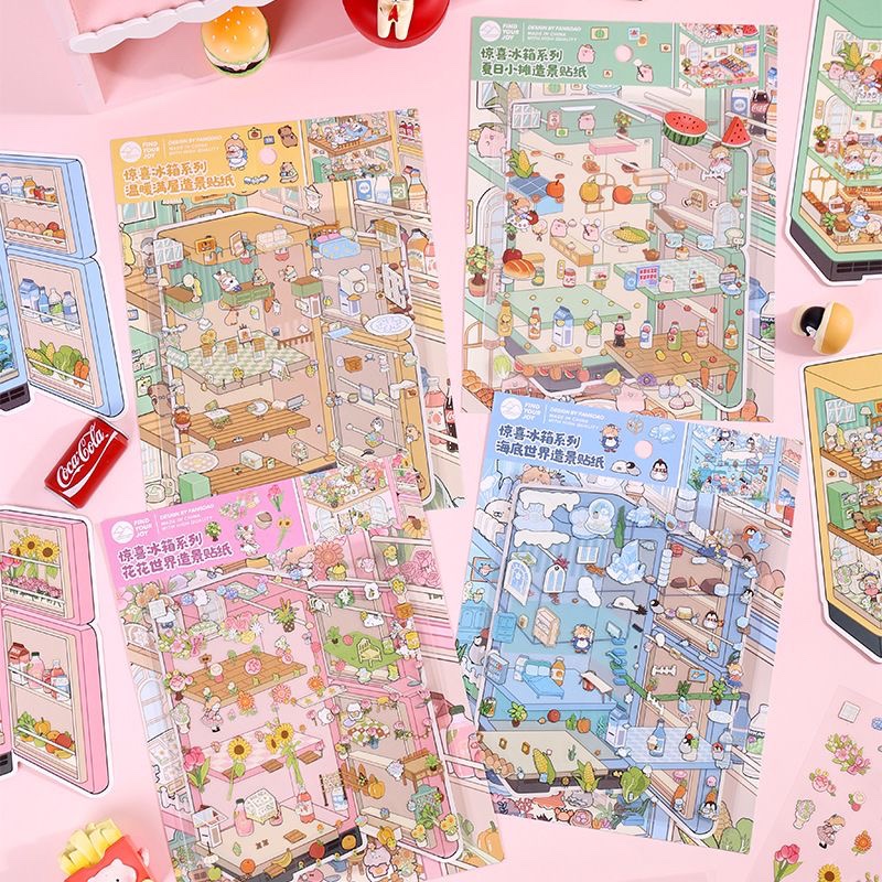 #156 Mini Surprise Refrigerator(Size:S)