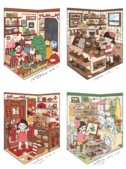 #056 Mila new year series (Size:S)