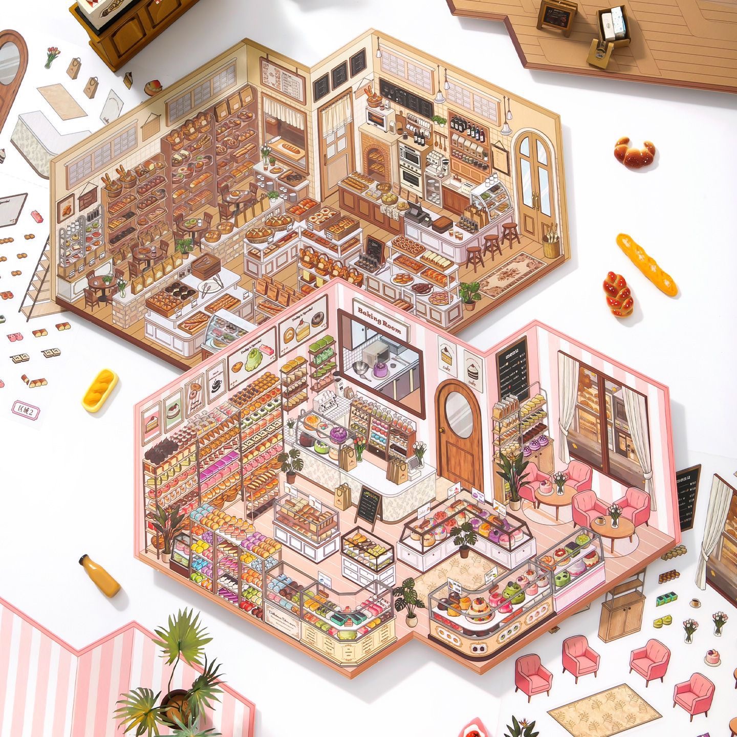 #119 Half price today!!! Cake&Bakery store(Size:L)