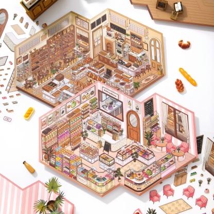 #119 Half price today!!! Cake&Bakery store(Size:L)