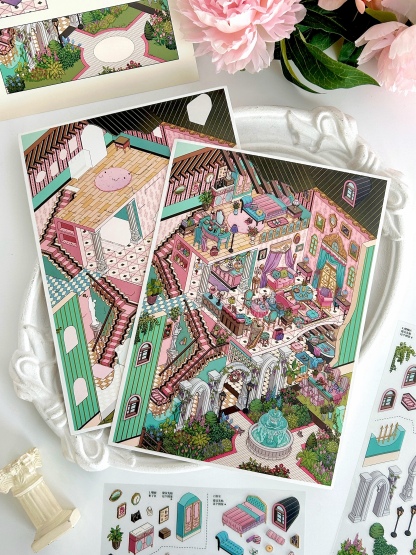 #297 My little cottage 17.0(Size:L)