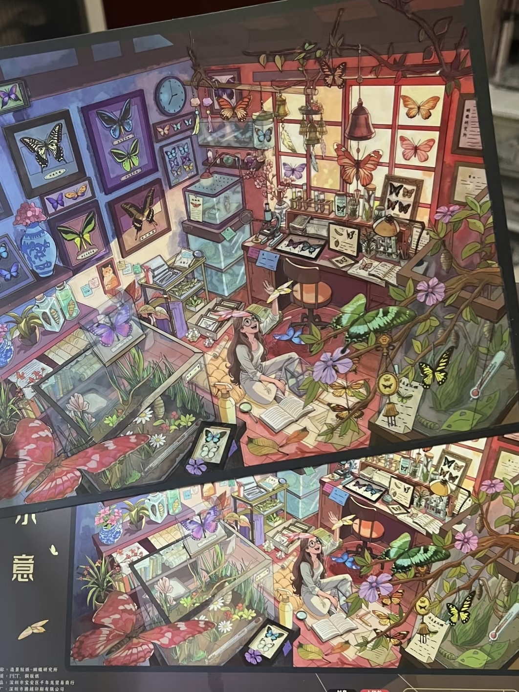 #058 Butterfly research institute(Size:M-L)