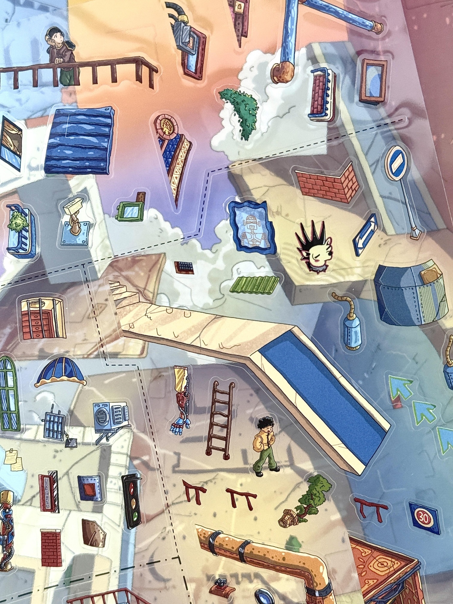 #172 Impossible town(Size:L)