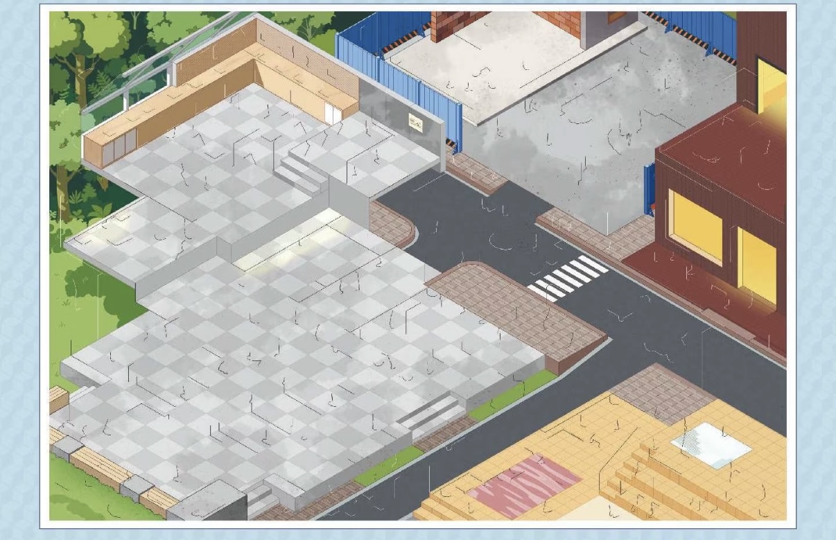 #323 Paperpal Architecture Studio(Size:XXL)