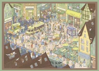 #125 People&Cat (Size:XL)