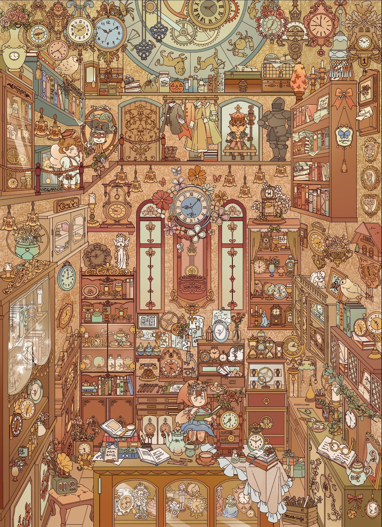 #211 Tami’s Clock world（Size:XL)