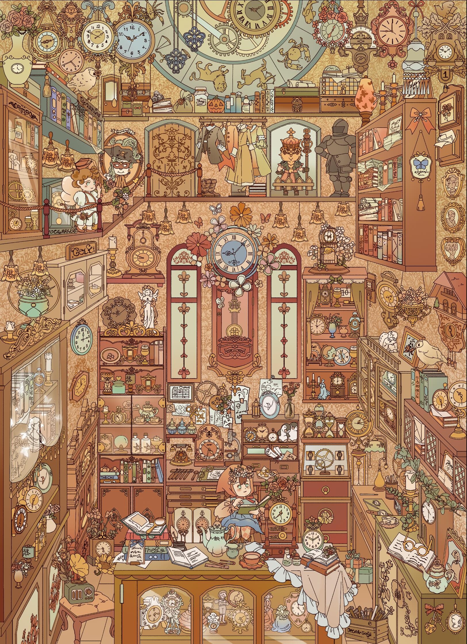 #211 Tami’s Clock world（Size:XL)