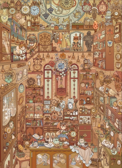 #211 Tami’s Clock world（Size:XL)