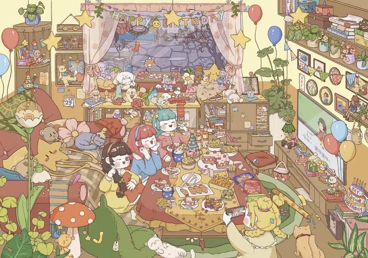 #234 Friend happy time(Size:XL)