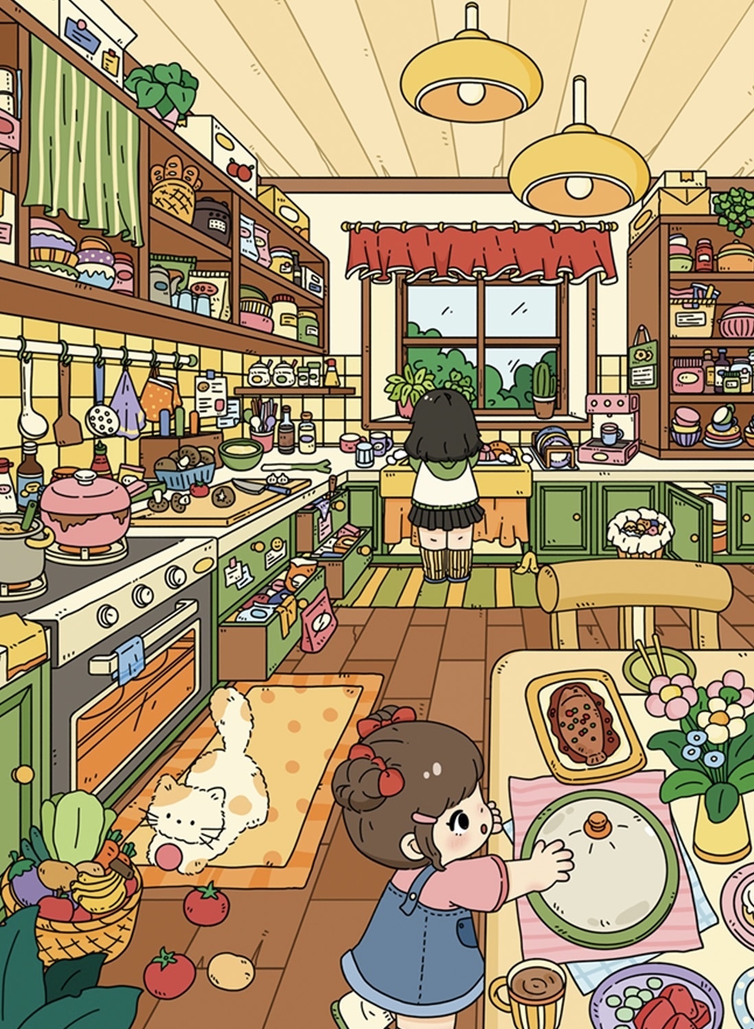 #168 Girls Bedroom and kitchen