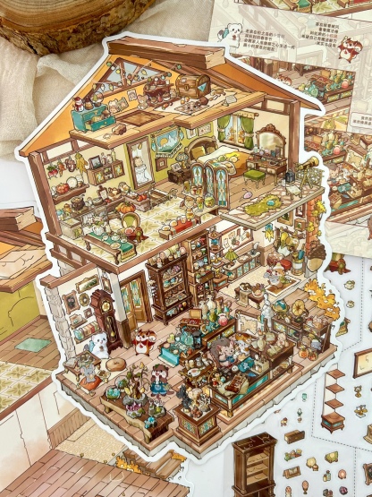 #181 My little cottage 38.0(Size:L）