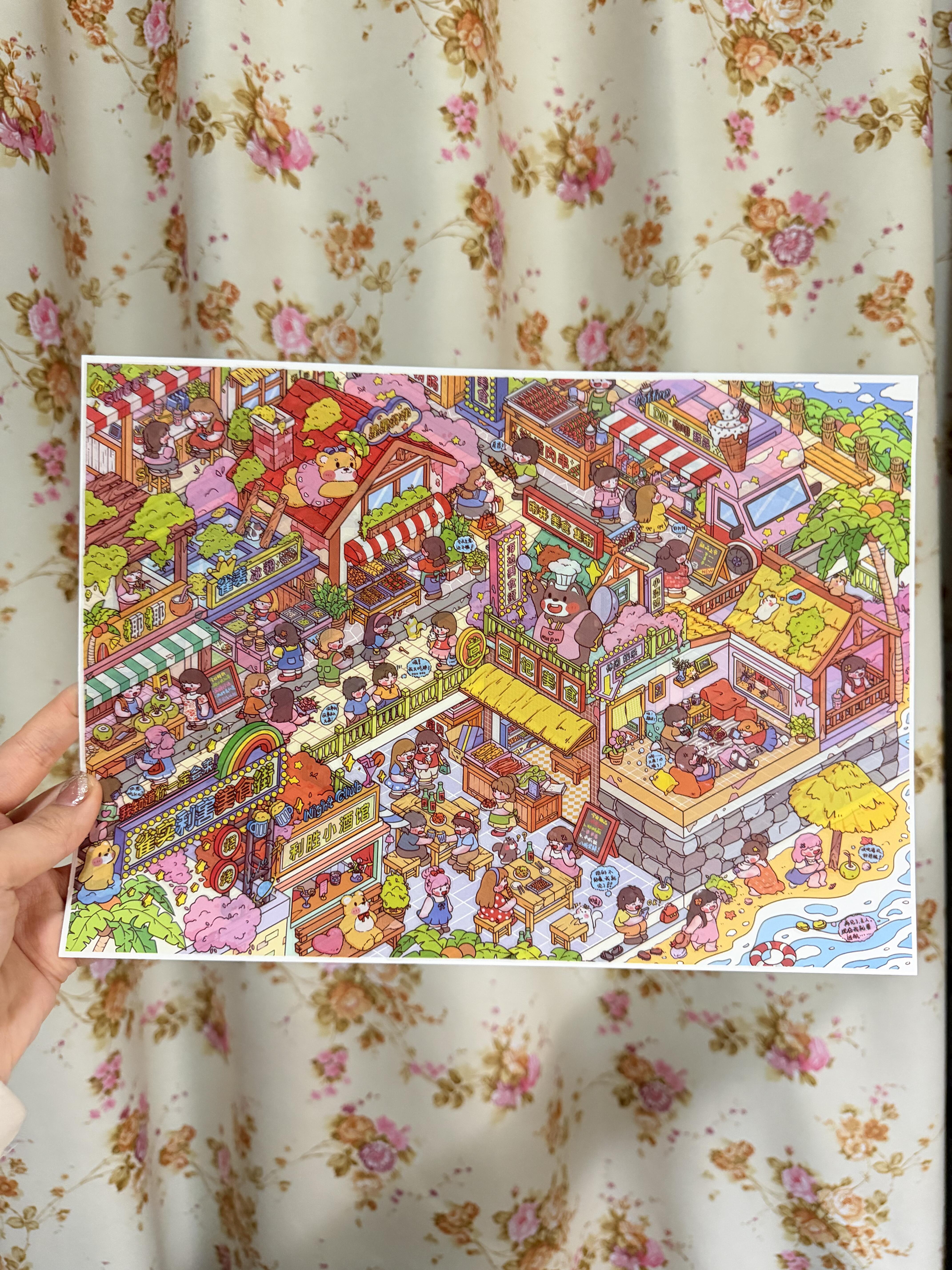 #133 Victory food street (Size:XL)