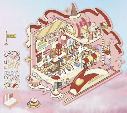 #194 Sweet fruit house and lovely home 98.0(Size:M)