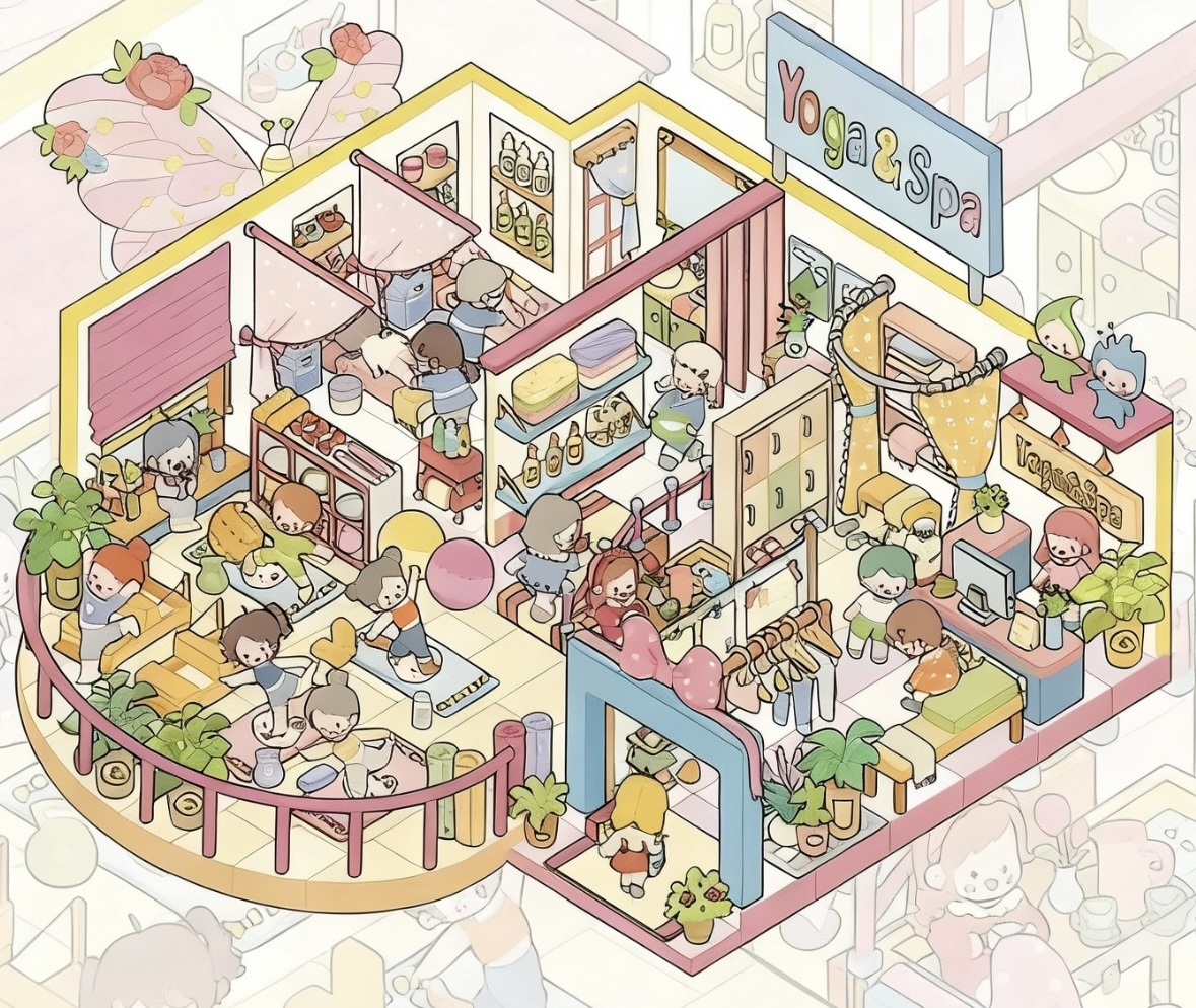 #202 Yoga gym （Size:L) 0.1 Only Today!!