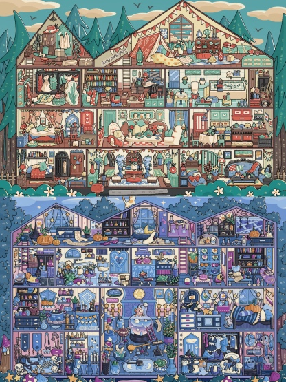 #290 Mystery castle (Size:XL)